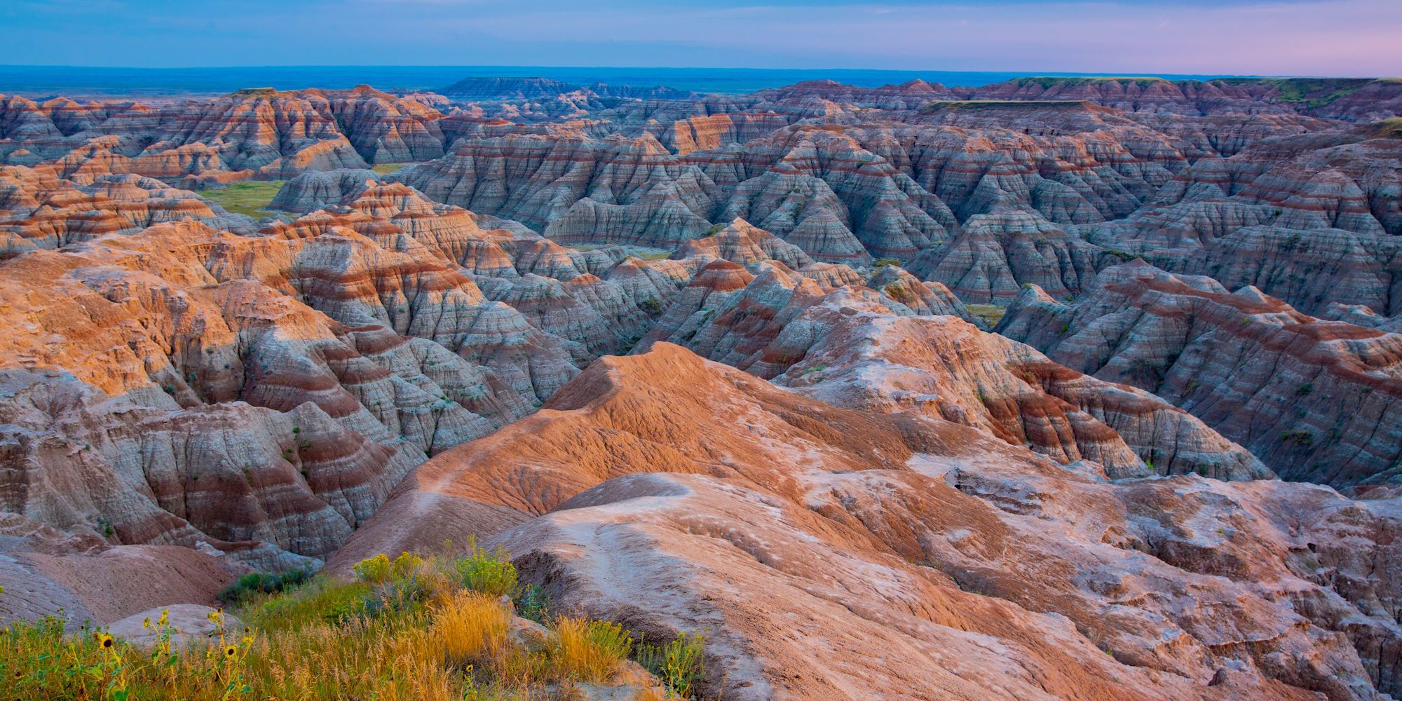 Badlands National Park in South Dakota