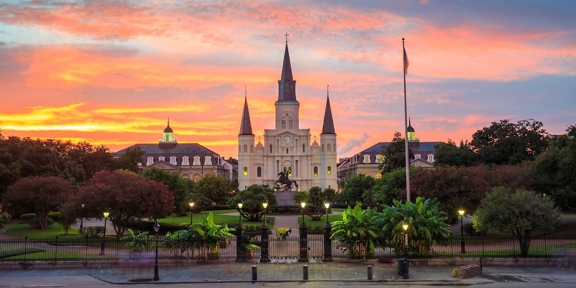 Louisiana New Orleans Jackson Square